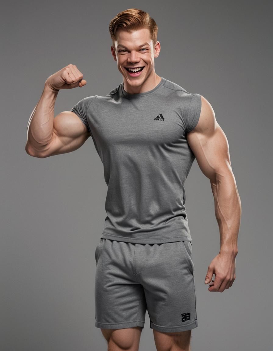 Cameron Monaghan as a Muscular Bodybuilder