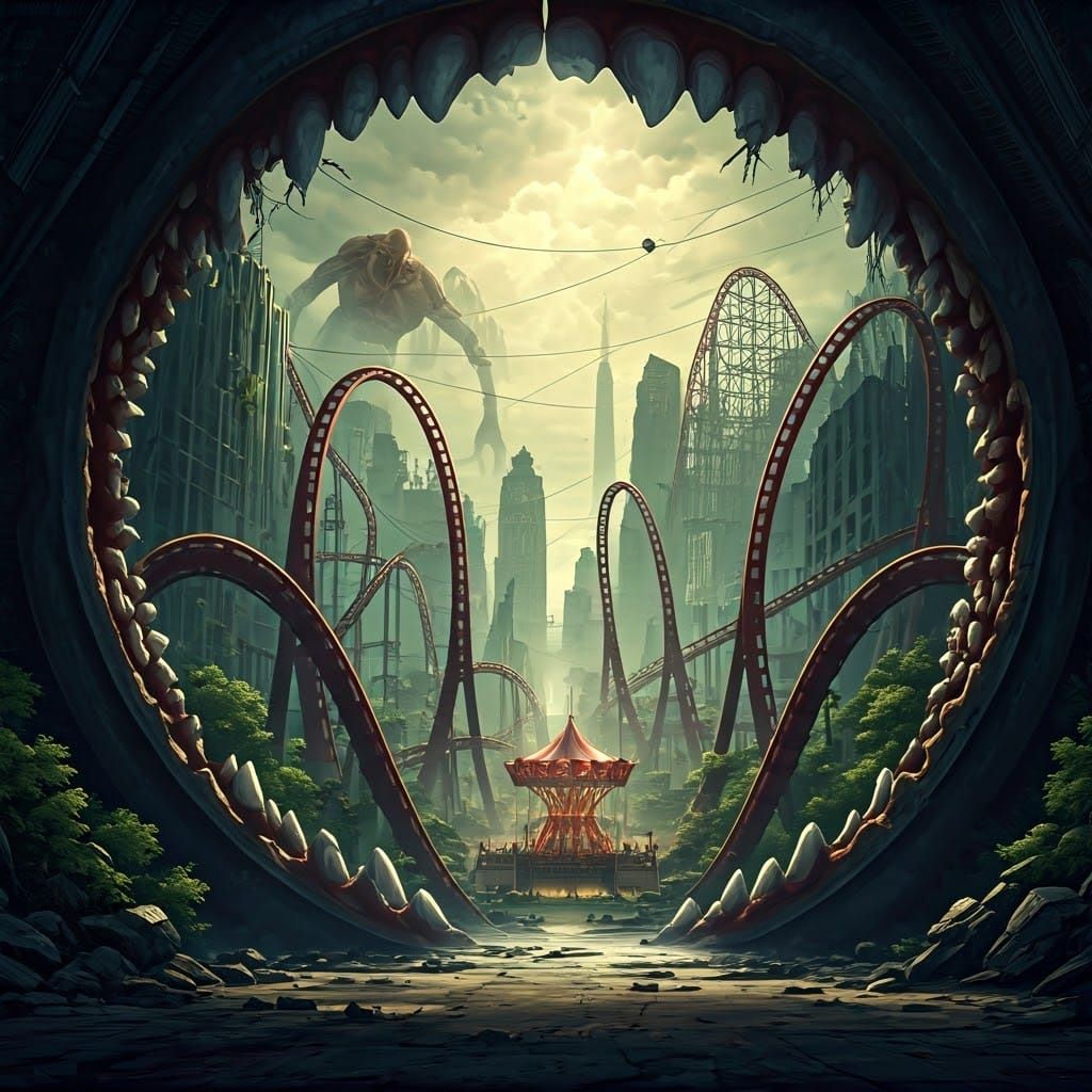 Titan Theme Park: Sinister Fun in a Ravaged City