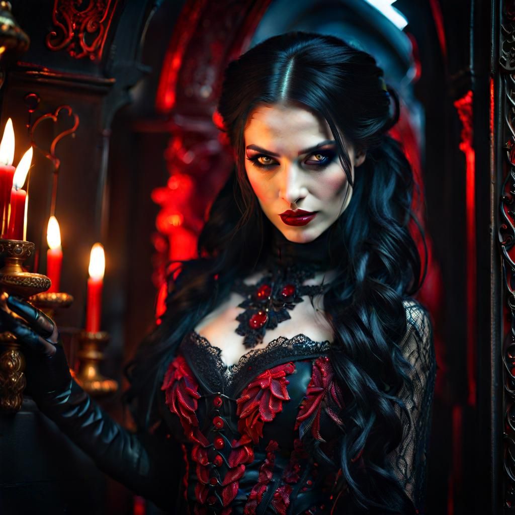 vampire woman