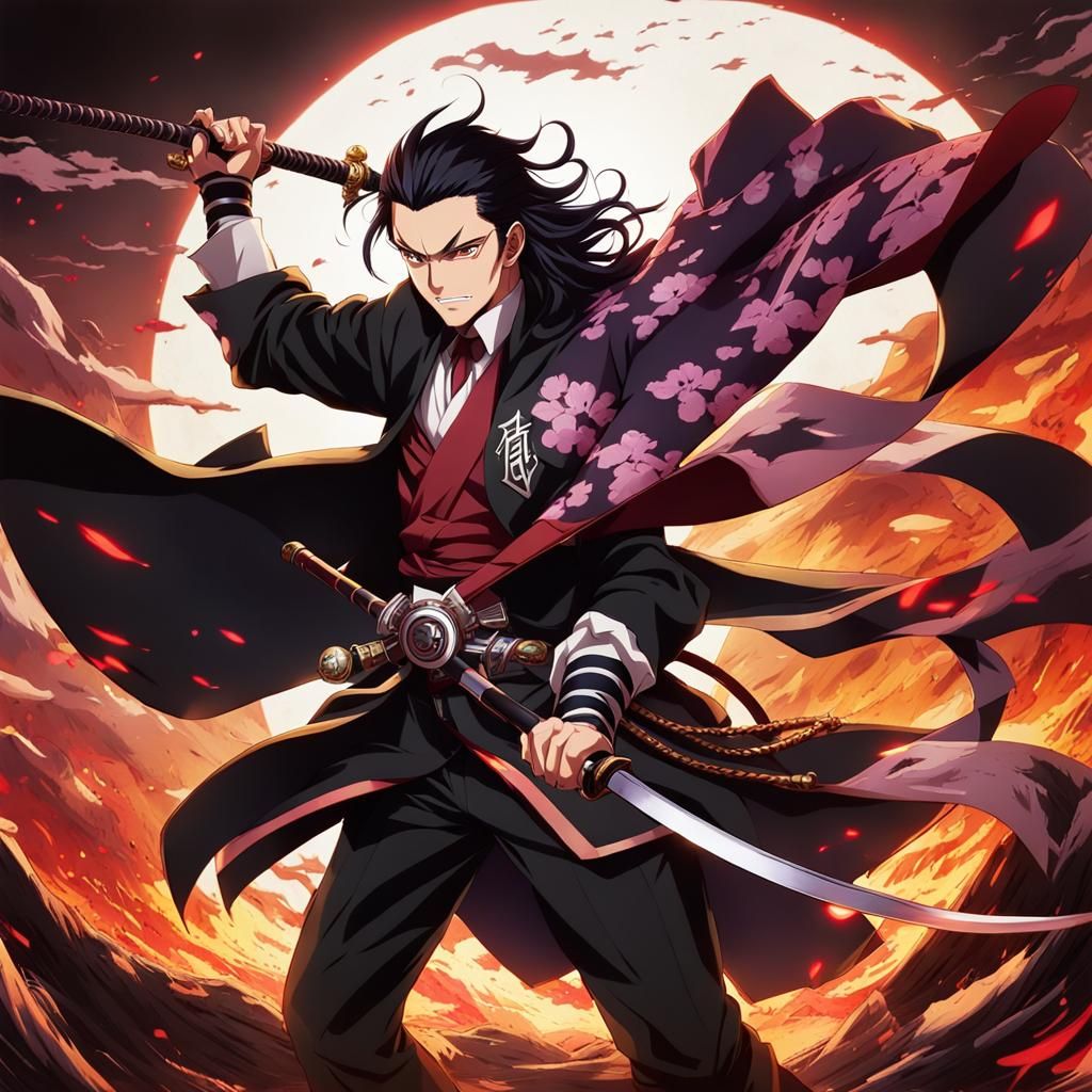 Muzan Kibutsuji from Demon Slayer