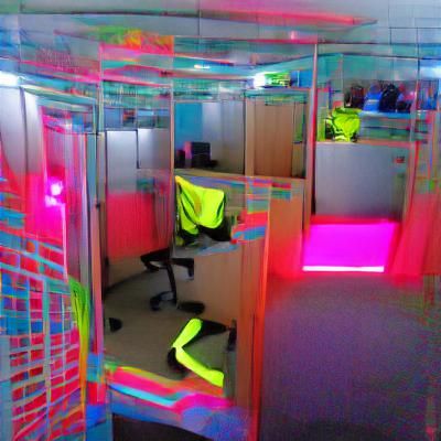 Quantum State of Workers in Cubicles
