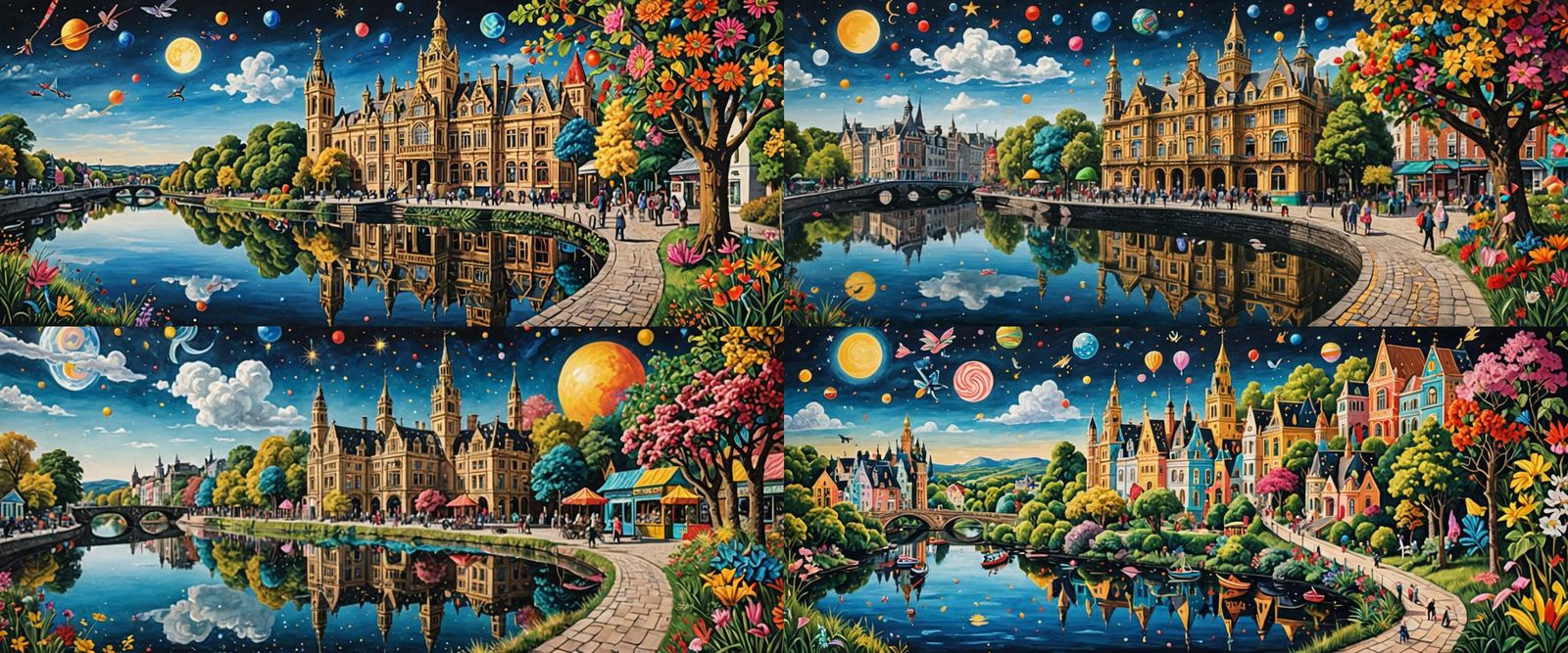 Hyperrealistic 8k Photo of Eccles Town Hall