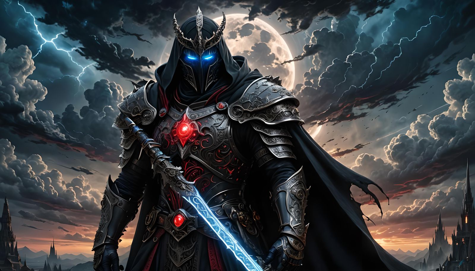 Wraith Lord Guarding Time Portal in HDR