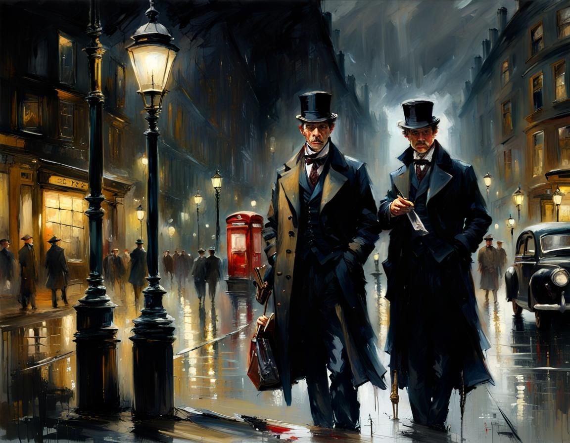 Sherlock Holmes Investigates London Murder Mystery