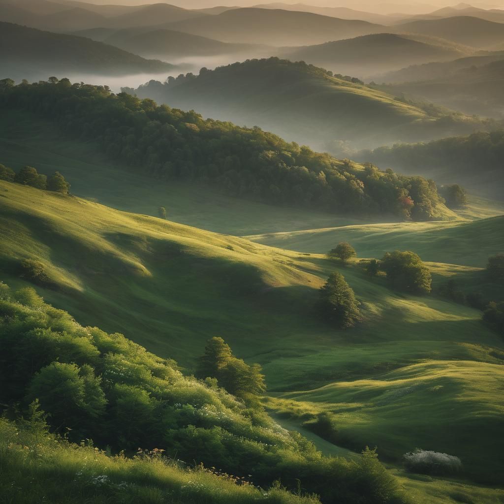Virginia Highlands in Springtime: Ansel Adams-Inspired Maste...