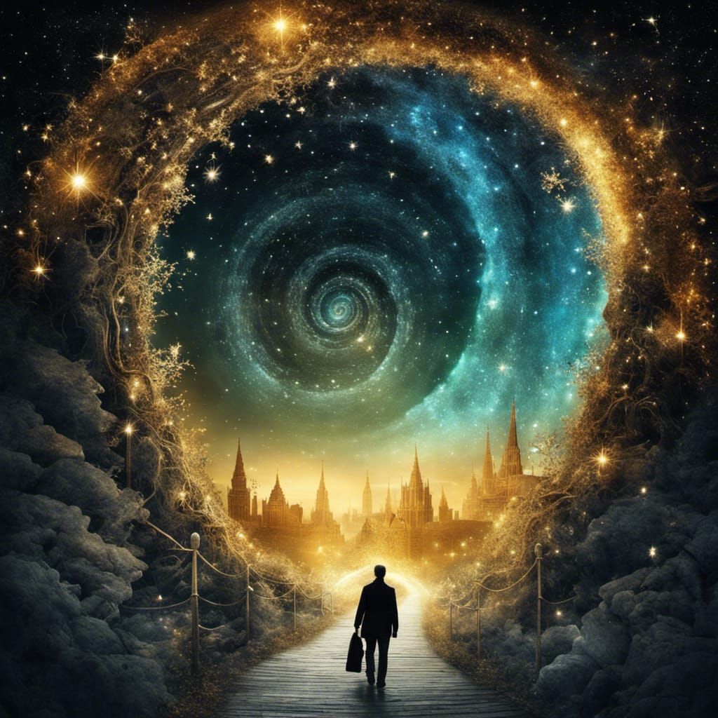 Surreal Star Portal by Alexander Jansson