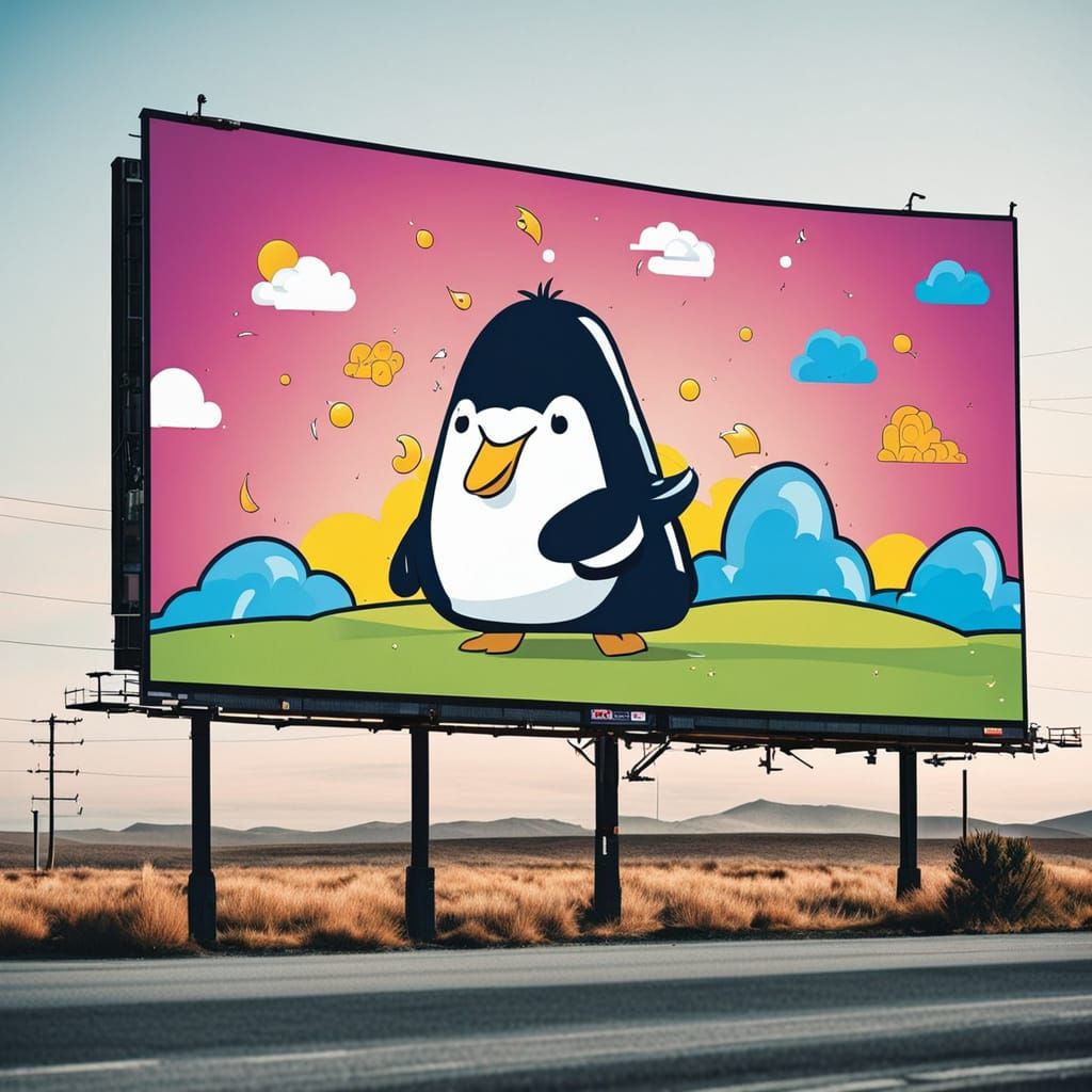 Laugh-Out-Loud Roadside Ads in Silly Billboard Style
