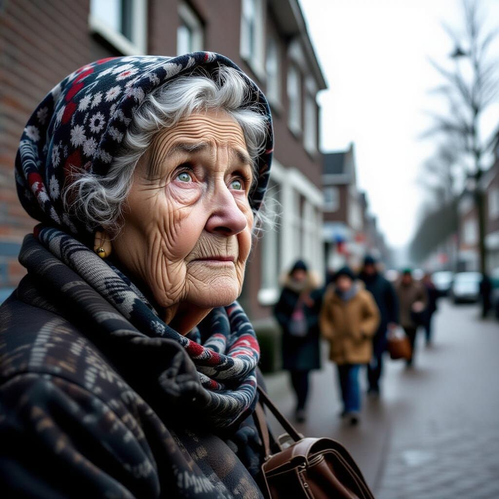 Double Exposure: Elderly Woman's Memories in Film Noir