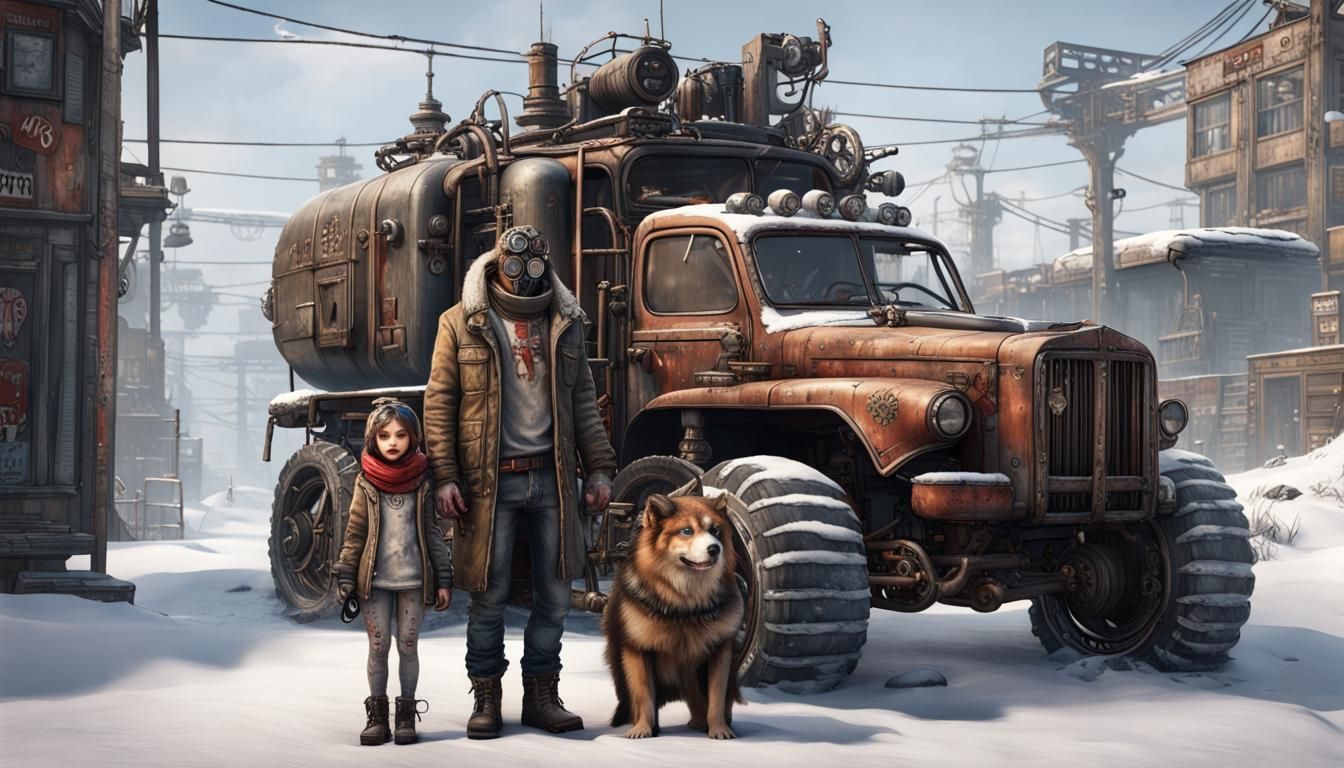 #BIGBADPAPPAWOLF GIVES YOU STEAMPUNK #CROSSOUT STYLE.................#BIGBADPAPPAWOLF #CROSSOUT