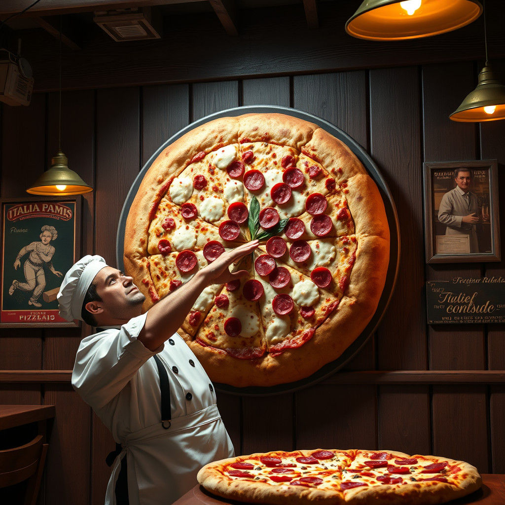 Pizza Chef's Darts: A Culinary Fantasy Concept