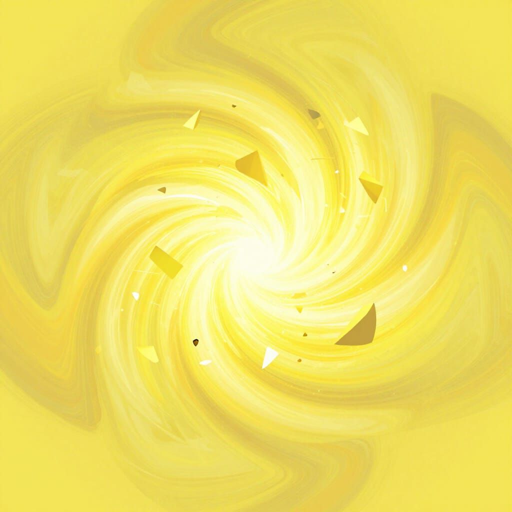 Explosive Abstract Brainstorm Moment in Vibrant Digital Art