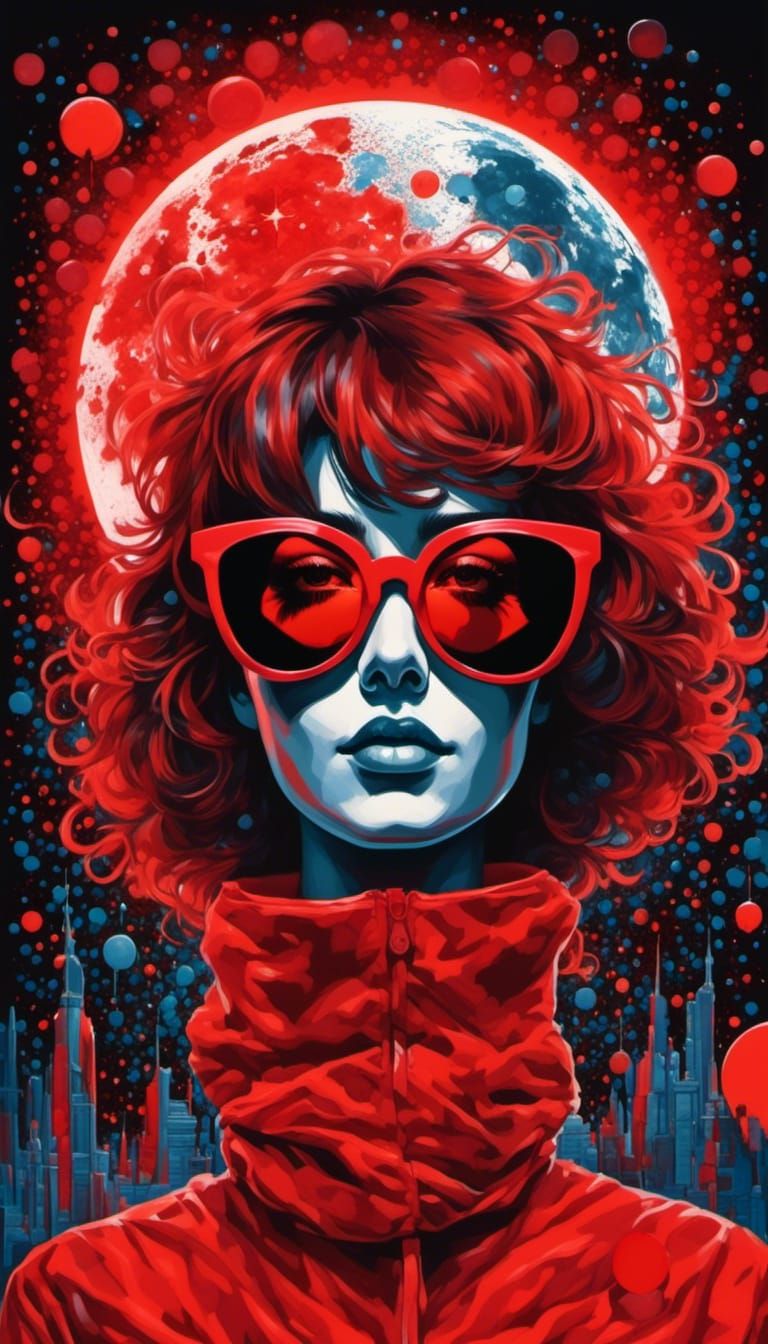 Red Shades! Portrait