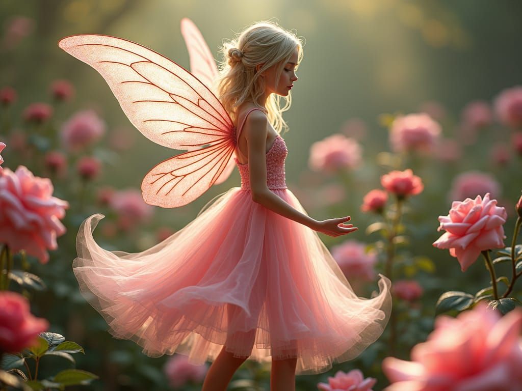 Rose Garden Fairy