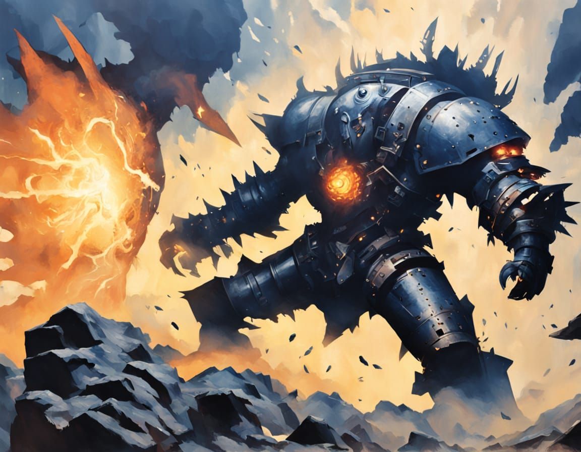 Metal Colossus Vaporizes Into Searing White Light