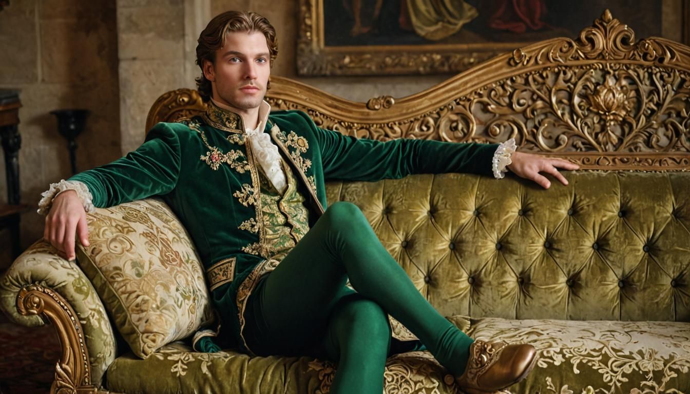 Medieval Prince Portrait in Renaissance Style