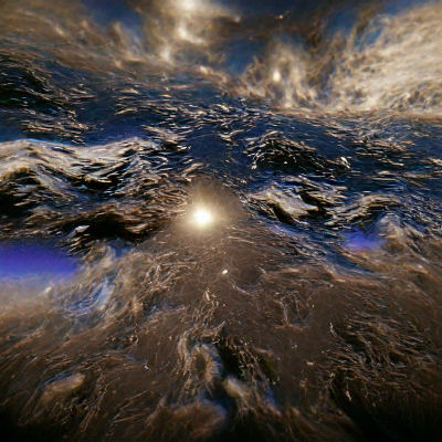 Spectacular Space Scene in 8k Resolution
