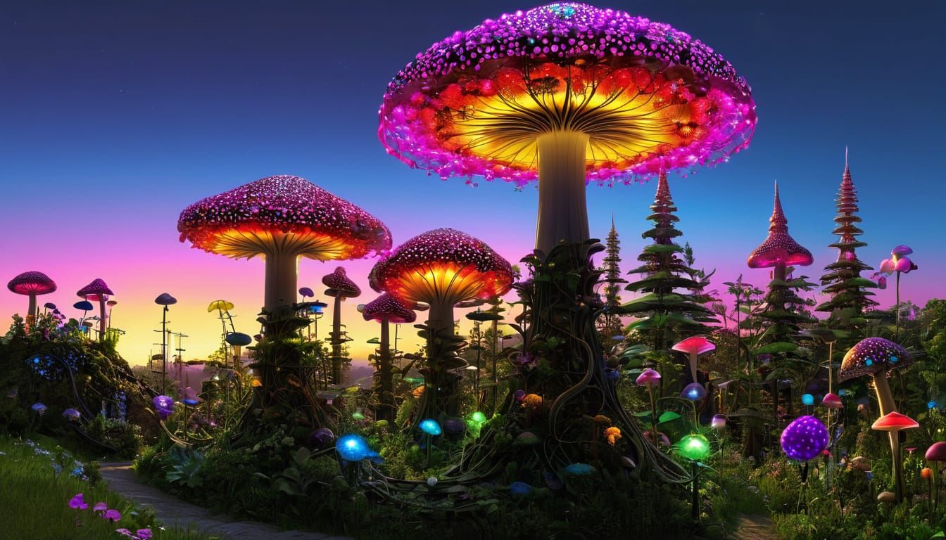 MUSHROOM TREE GARDEN