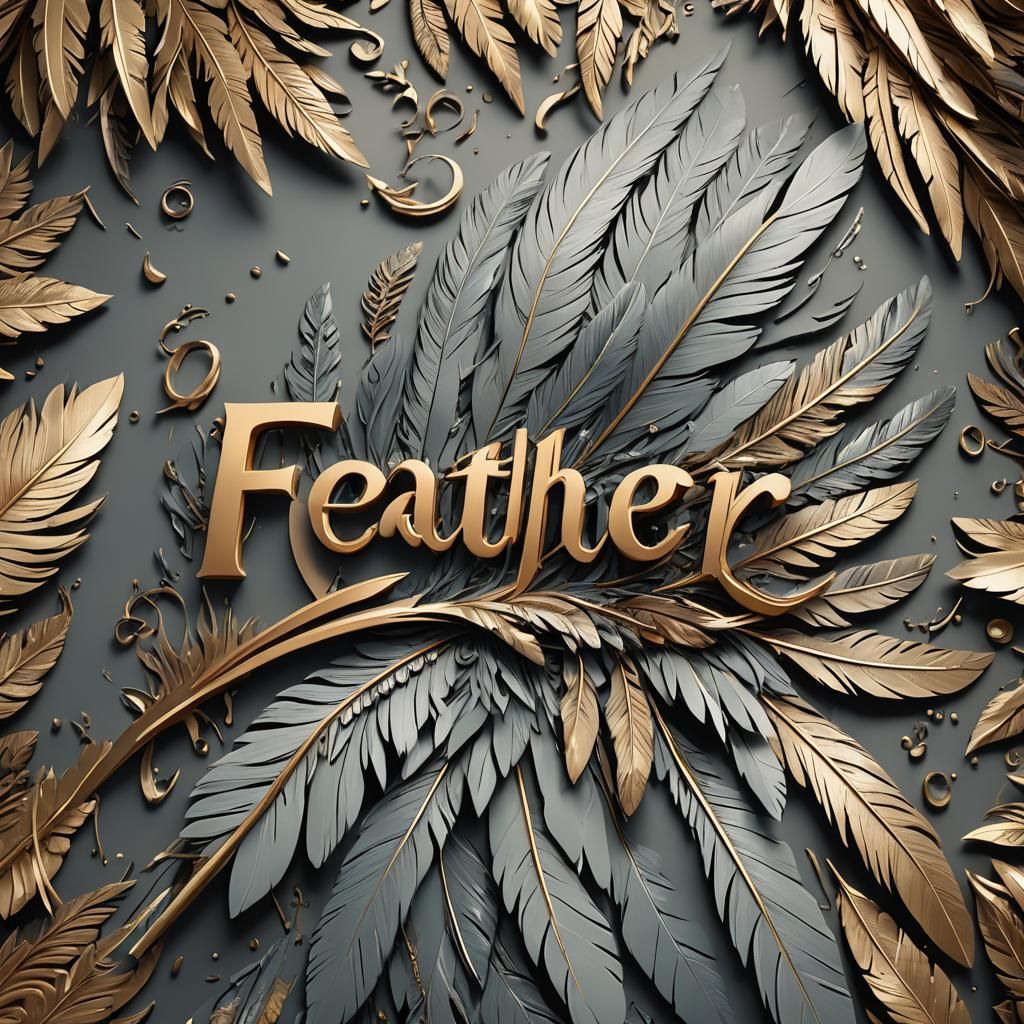 Feather: 3D Inscription in Digital Matte Painting