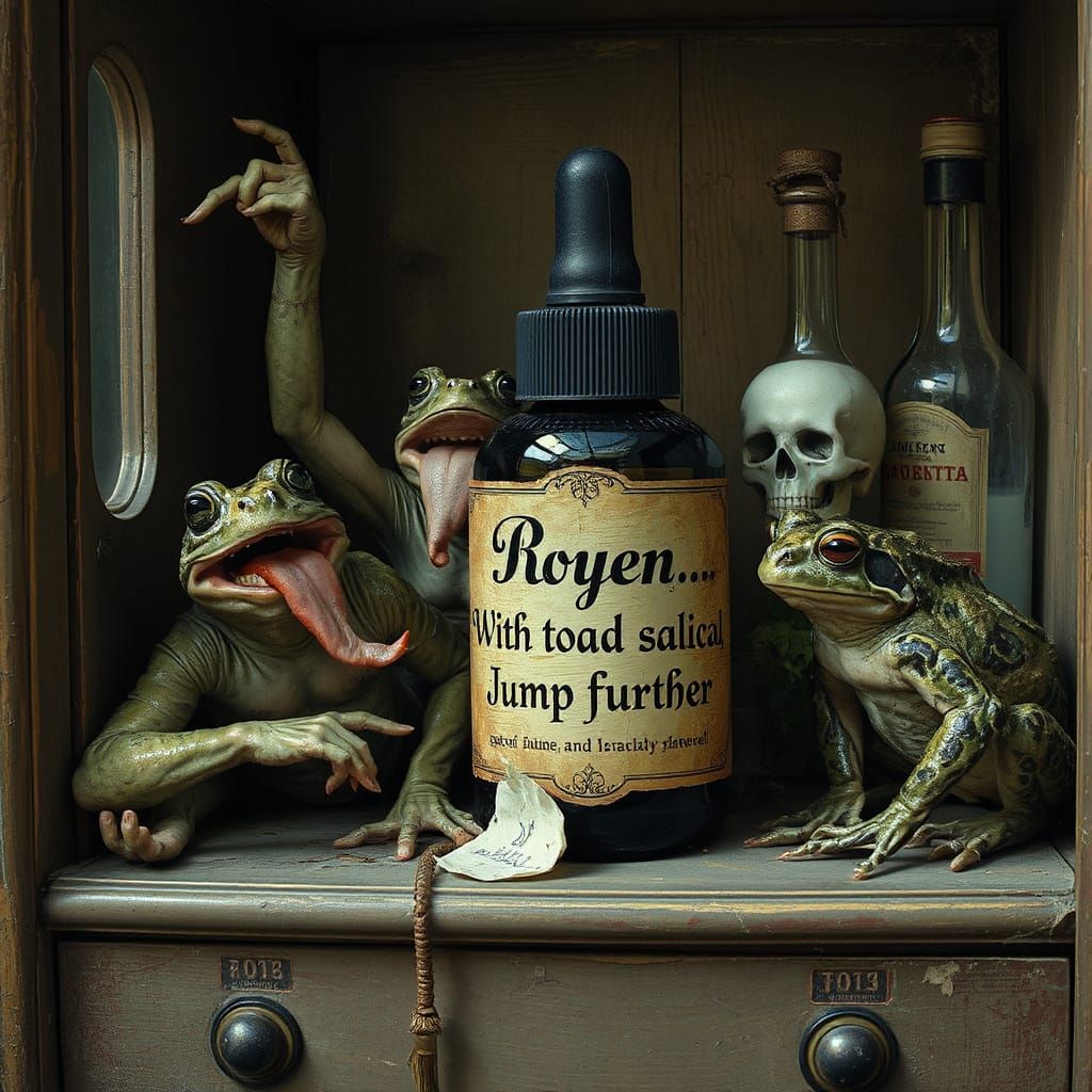 "With Toad Saliva, Jump further" (1)