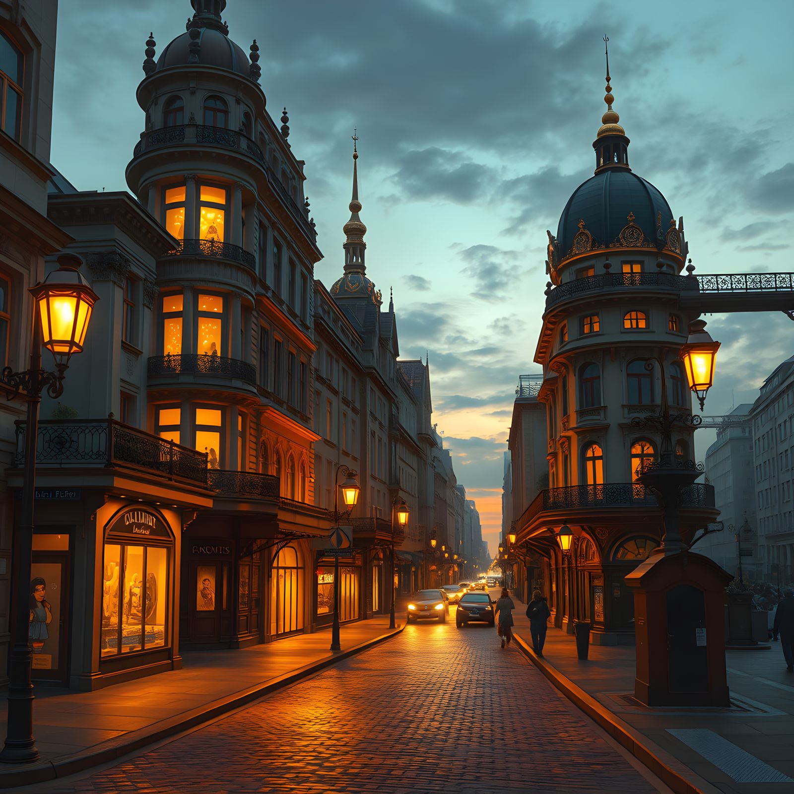 City of Light: An AI Interpretation