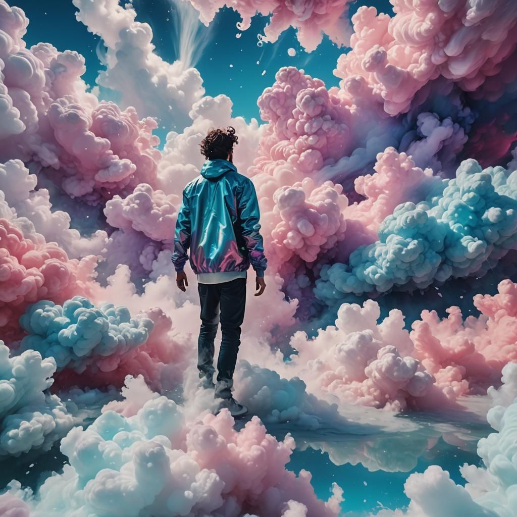 Cotton Candy Clouds