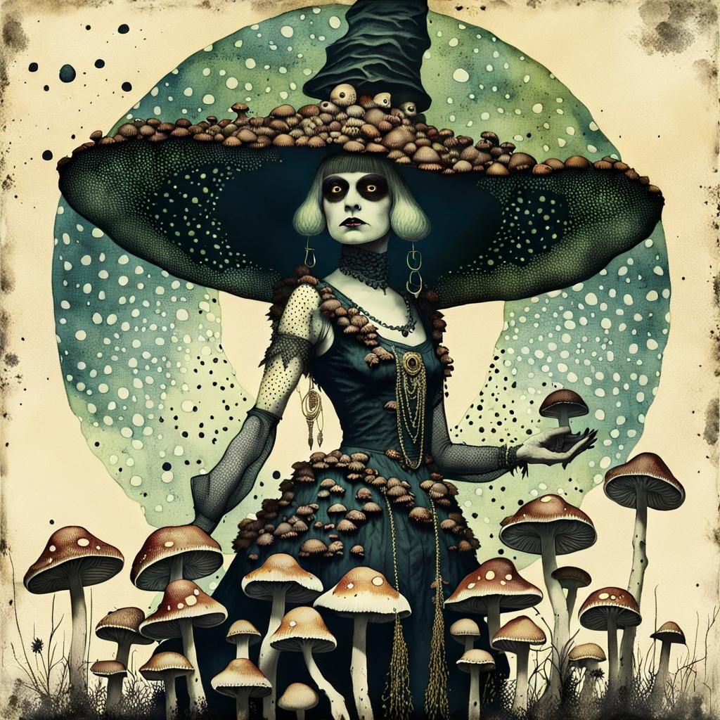 Fungi Girl 12627