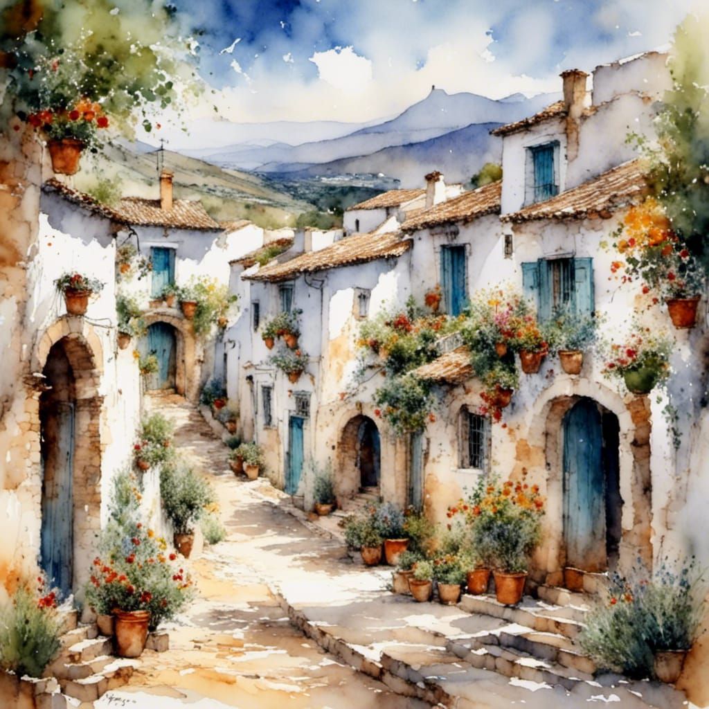 Andalusian village