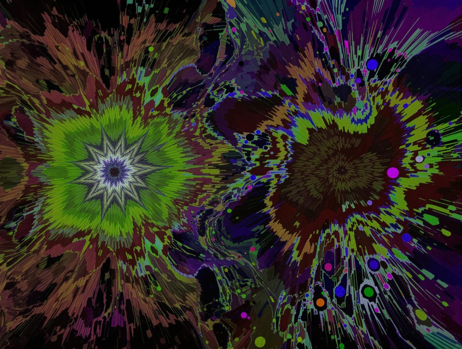 Alien Artwork Unveils Mindful Chaos