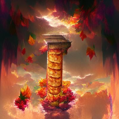 Monolithic Earth Pillar Reaches to the Sky