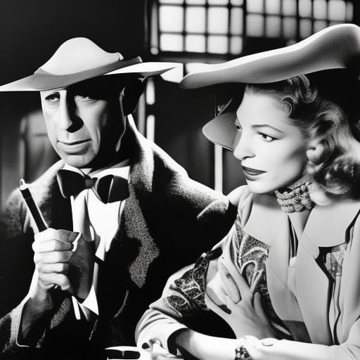 Casablanca Inspired Cinematic Digital Matte Painting