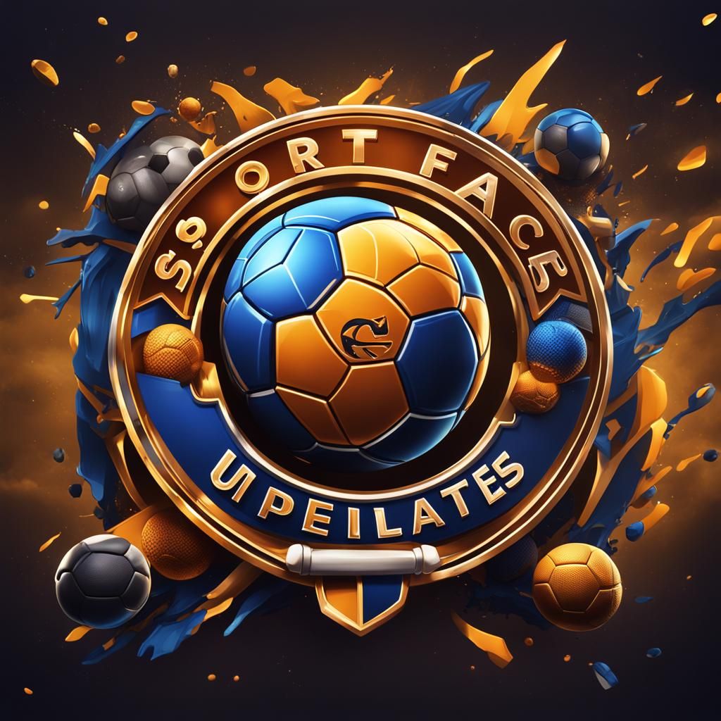 Sports Logo Concept Art in Unreal Engine 5