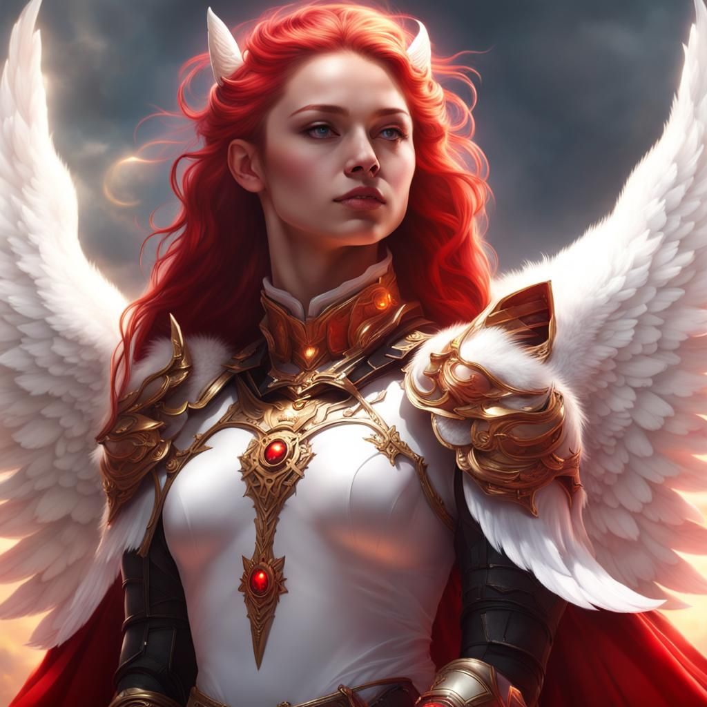 Celestial Feline Goddess with Divine Light Magic