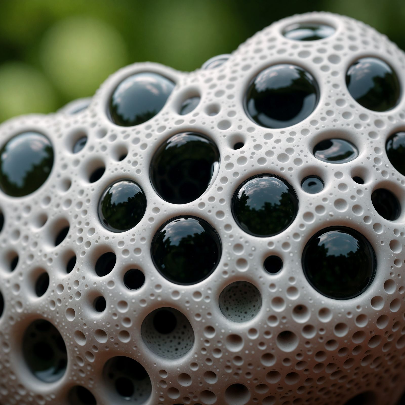 Trypophobia-Inducing Bubble Pattern in 8K