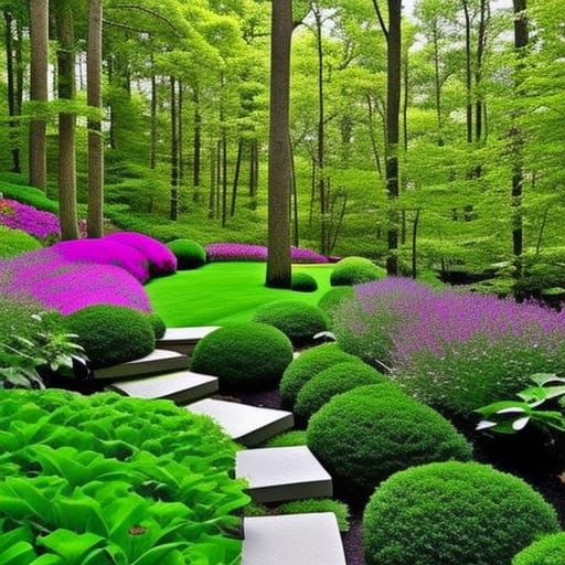 Enchanting Secret Flower Garden Image