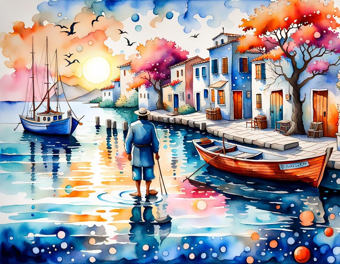 The tide has gone out.