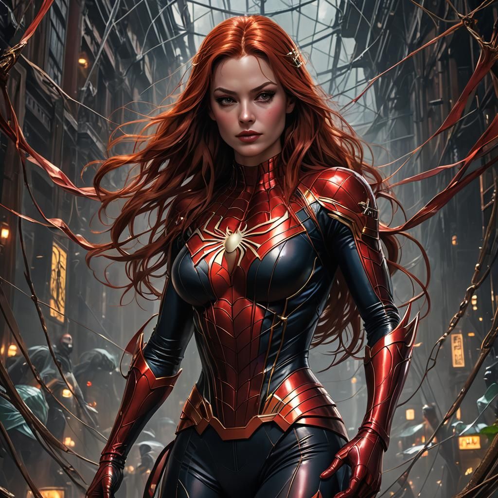 Mary-Jane Watson as Spiderwoman