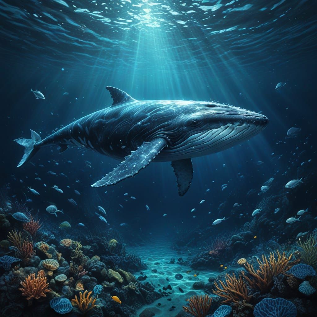 Whale Eye Surfaces in Mystical Aquatic Kingdom