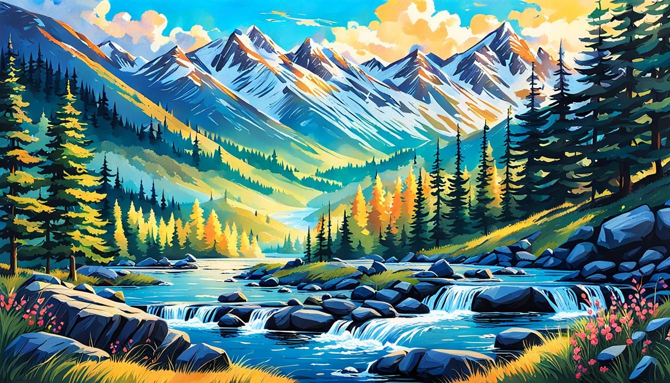 Mountain Adventure Awaits: Scenic Vista