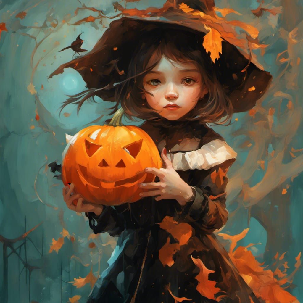 Pumpkin girl