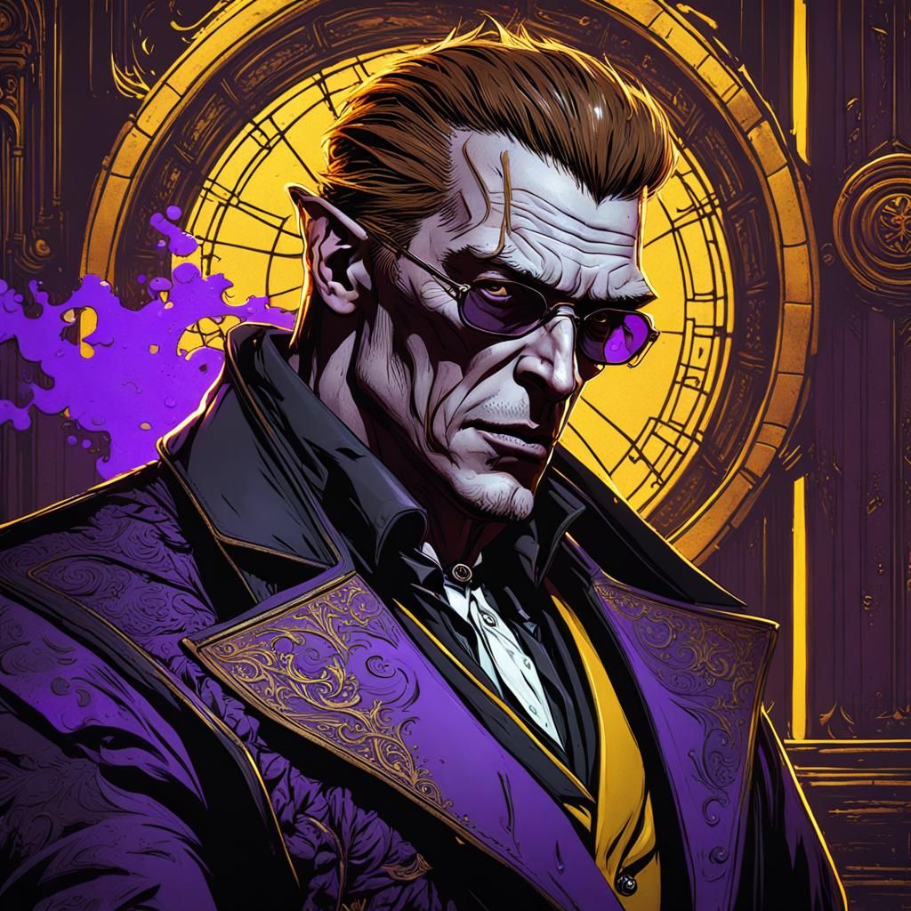 Caine from Vampire the Masquerade: Dark Fantasy Art