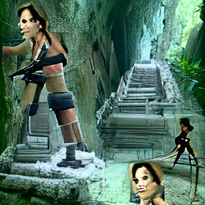 Tomb Raider AI Image