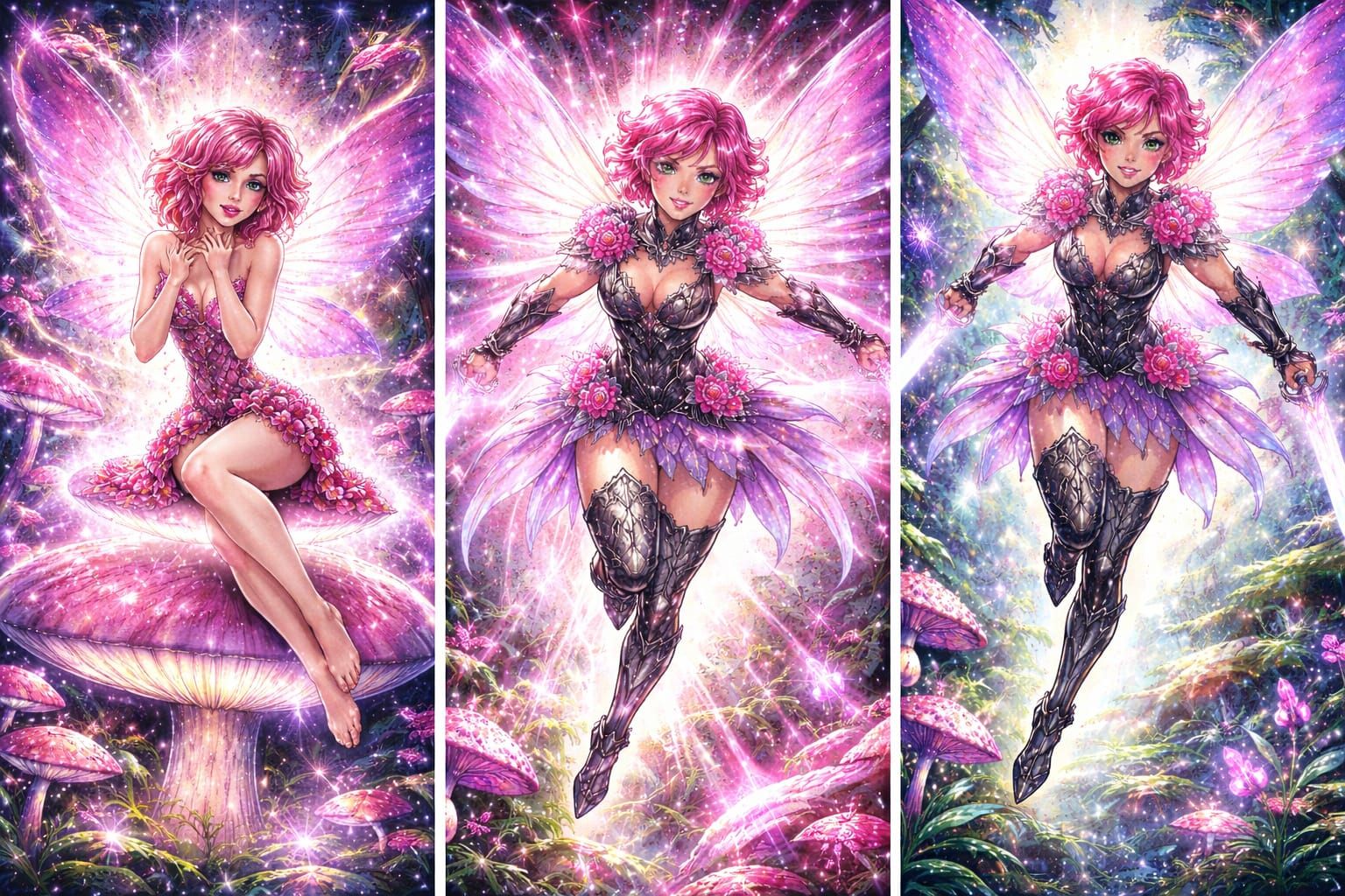 Magical Fairy Transformation Sequence