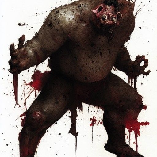 Sinister Pigman Artwork in Fantasy Style