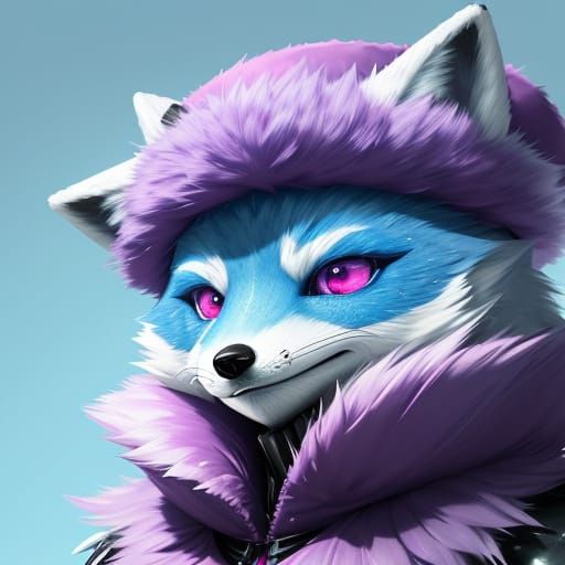 Cryobro Pokémon in Winter Gear, Hyperrealistic Art