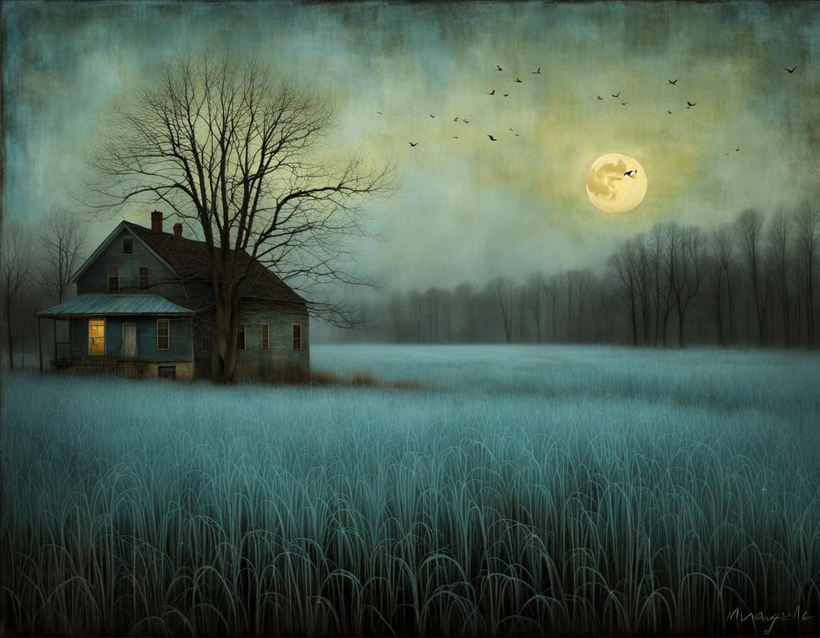 Night's End: An Intricate Dawn Scene