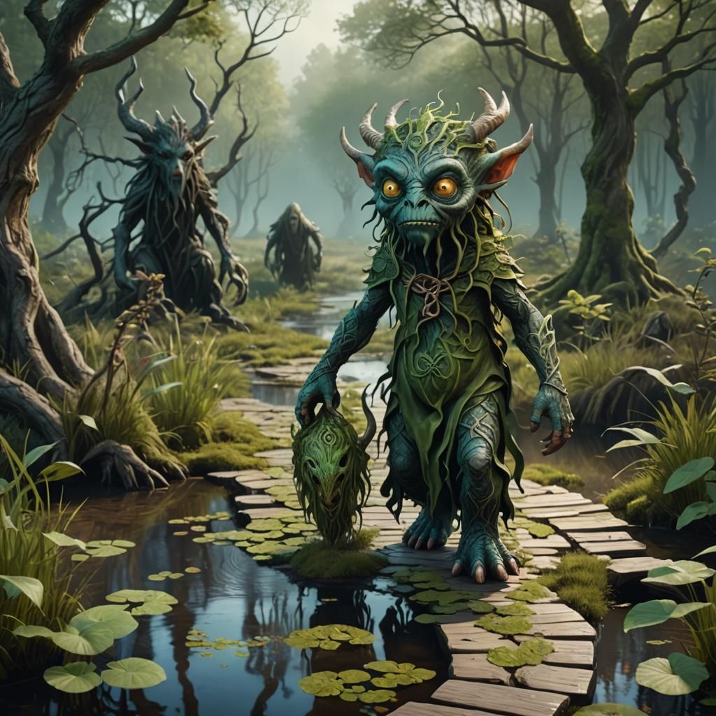 Celtic Monster Emerges from Scandinavian Swamp
