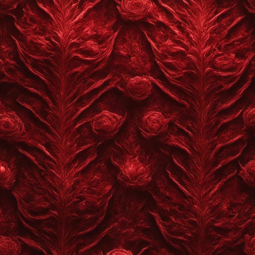 Abstract AI-Generated Textured Surface Design