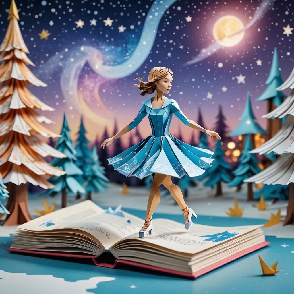 The story about magic ice skates