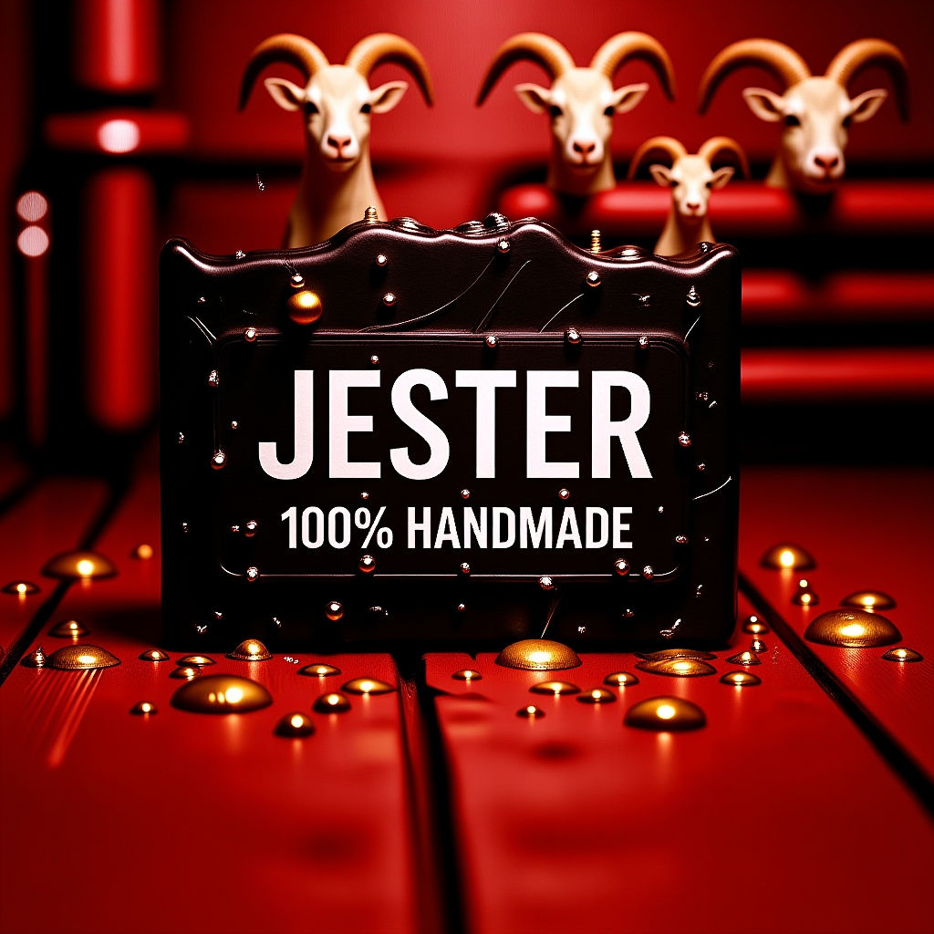 Handmade Crystal Menth Soap with Engravings