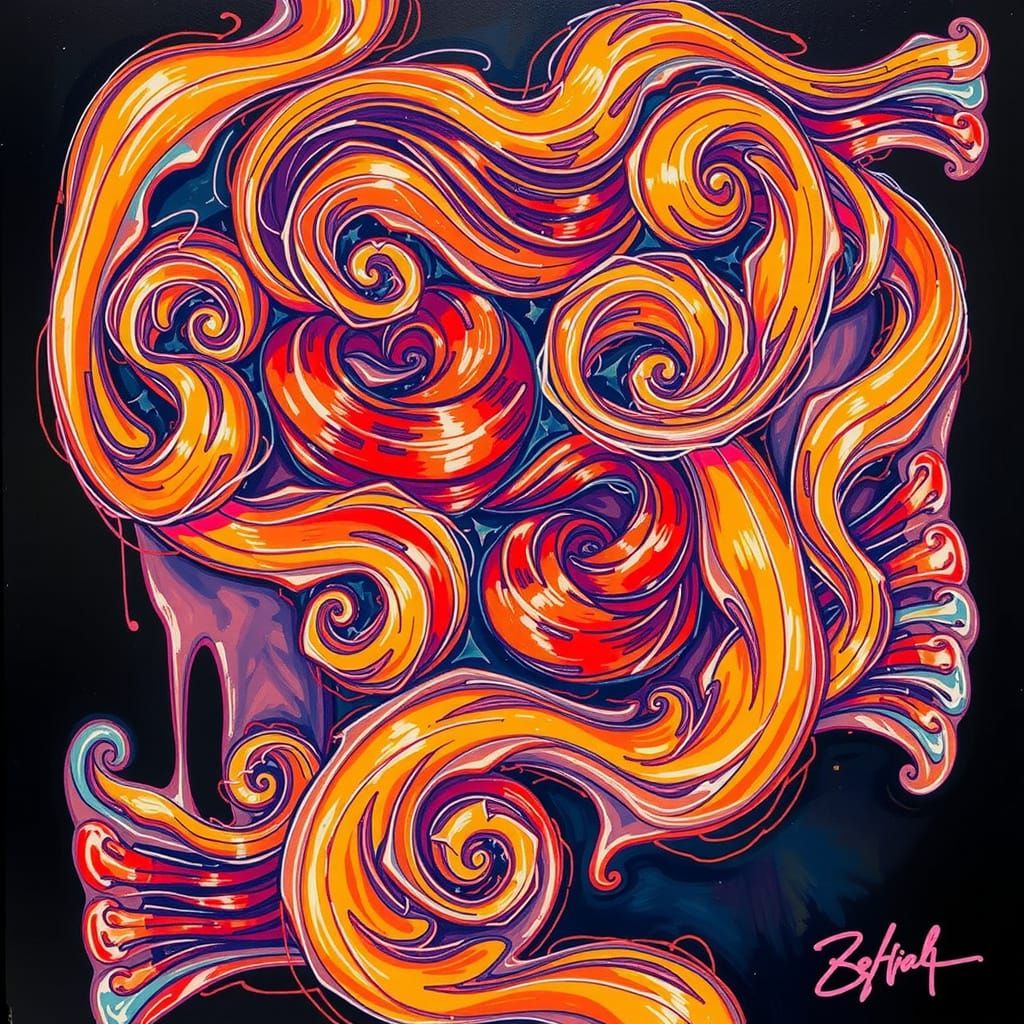 Reflected Glory: Expressive Hairstyle in Hyperrealism